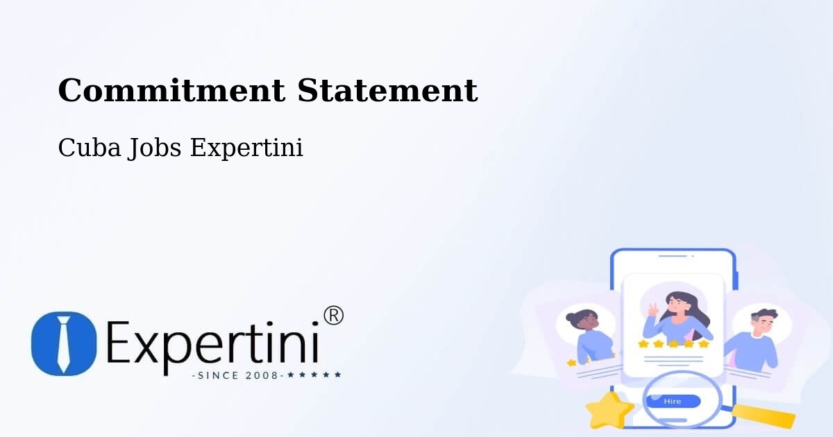 Corporate Commitment – Cifuentes - Cuba Jobs Expertini
